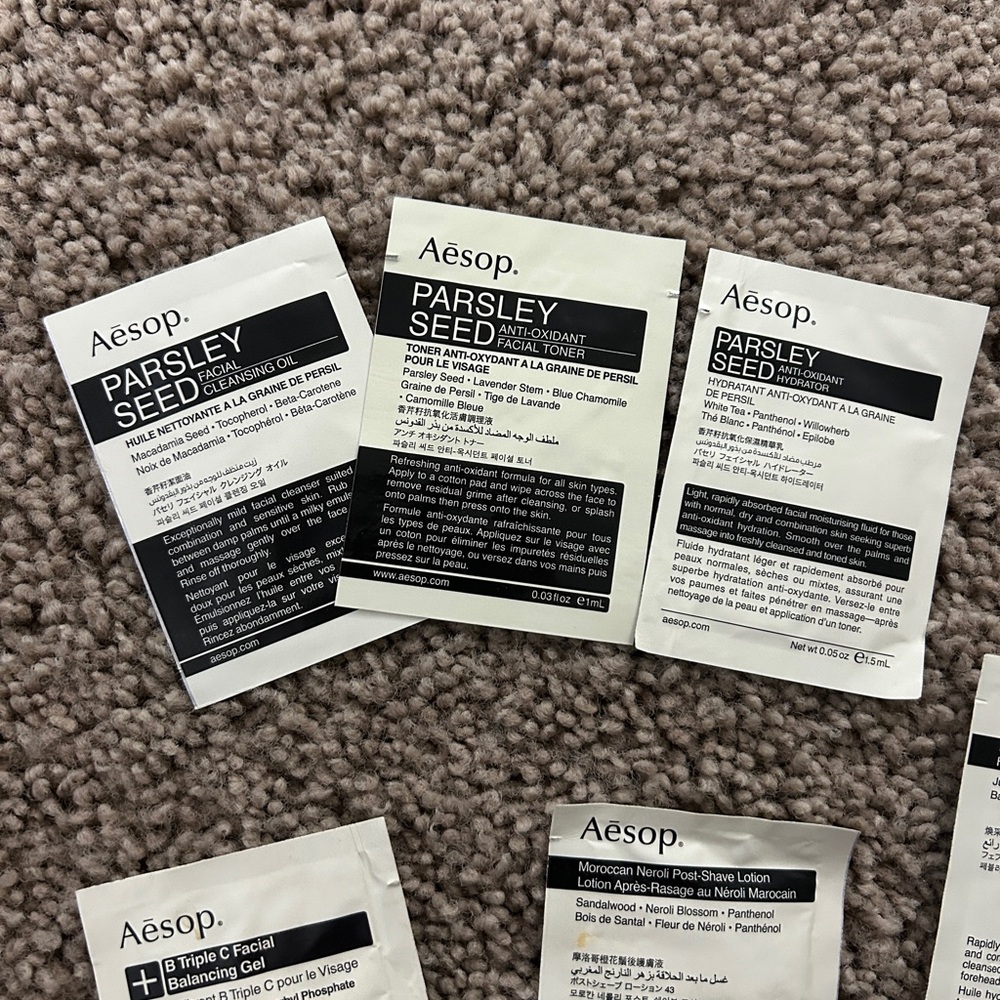 Aesop skincare samples - Picture 3 of 4